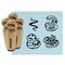 Snake Cobra Hognose Slithering Sassy Rubber Stamp Set for Stamping Crafting Planners